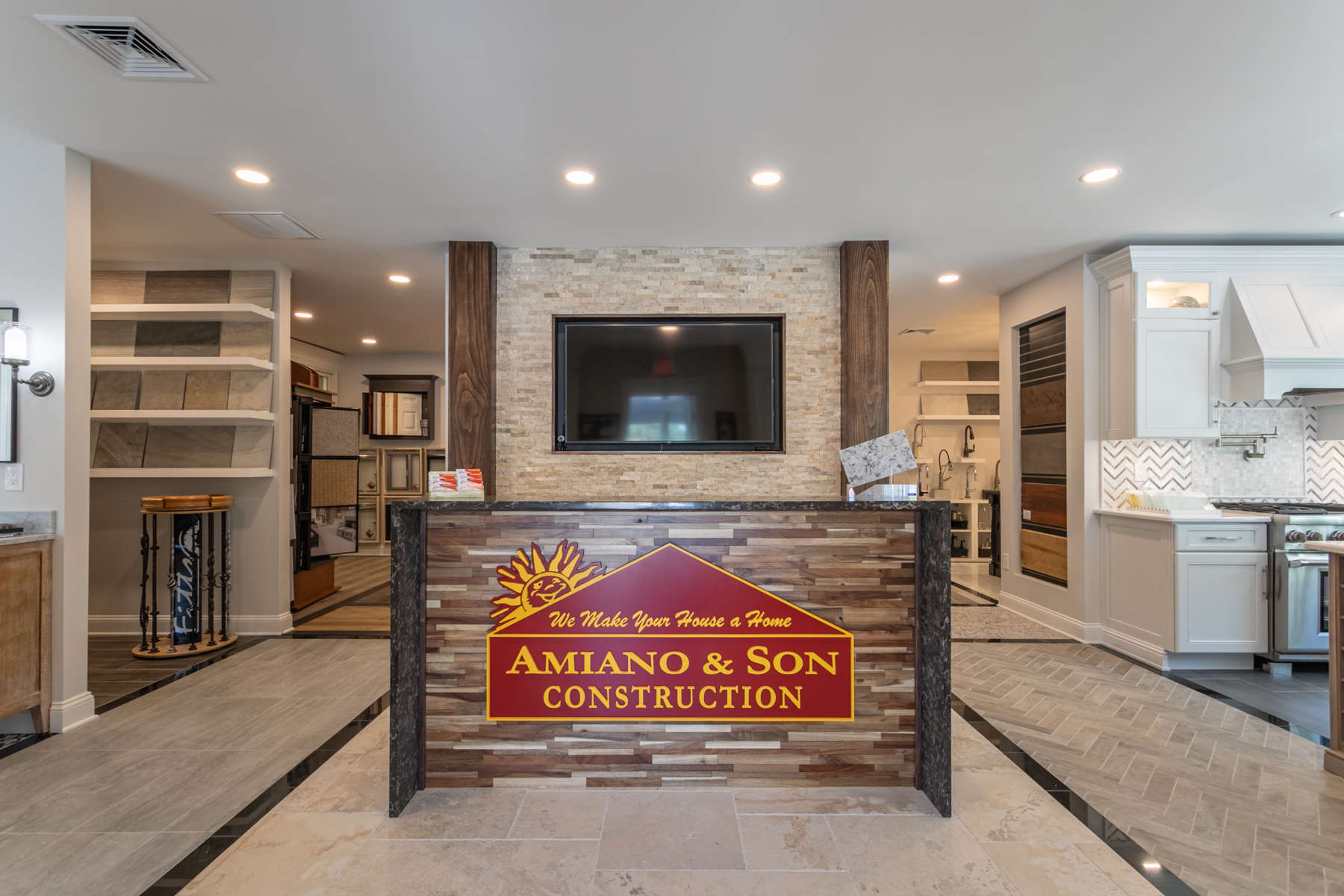 South Jersey Remodeling Showroom Amiano Son Construction