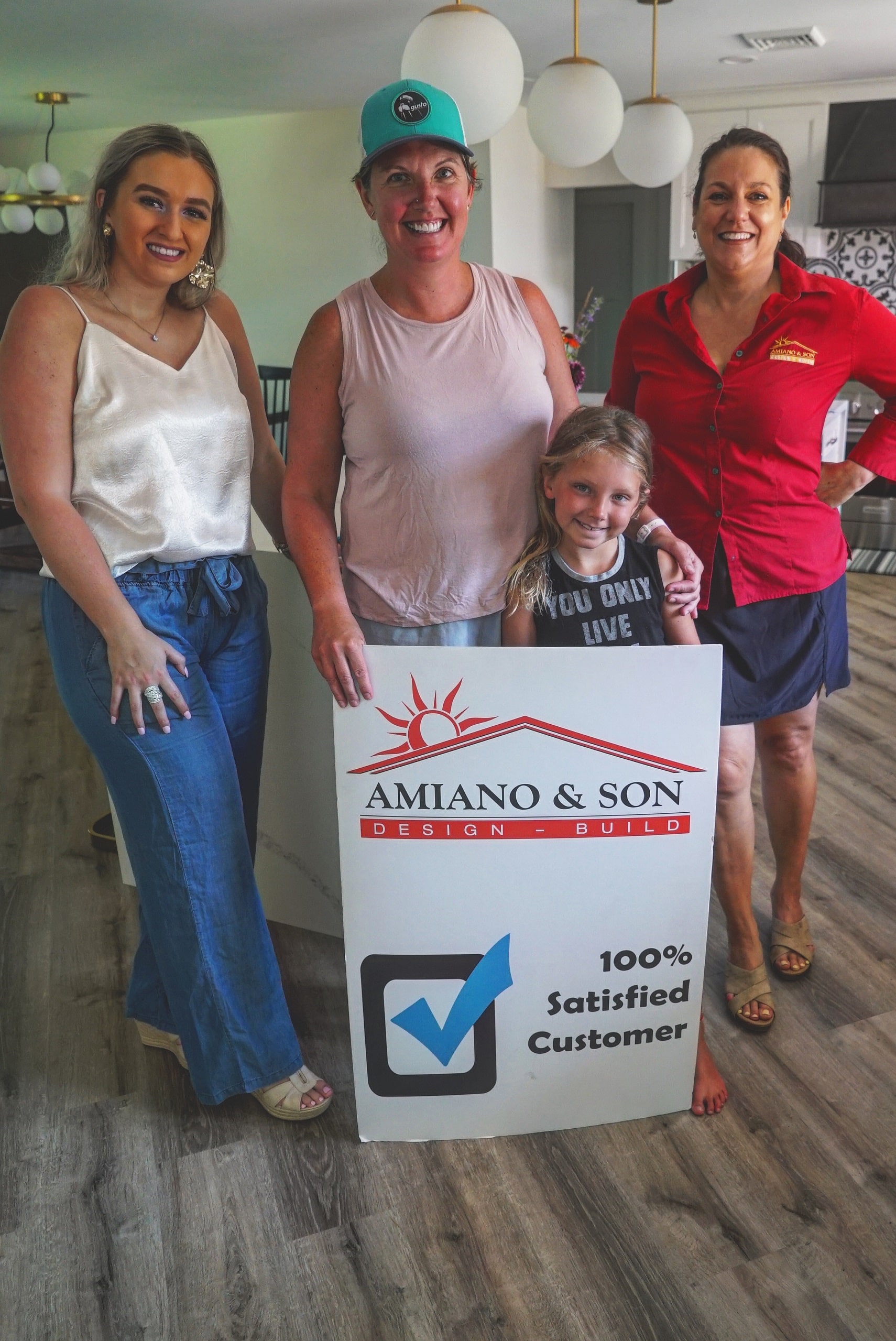 Satisfied amiano and son customers