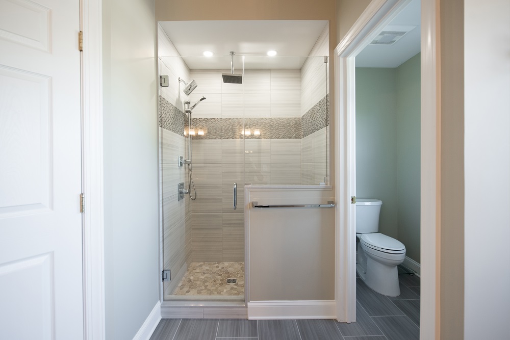 Full Bathroom in a remodel from amiano and son