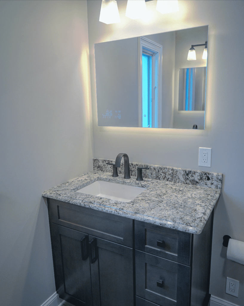 Full bathroom remodel from amiano and son